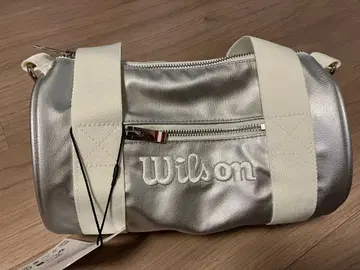 Wilson 실버 숄더백