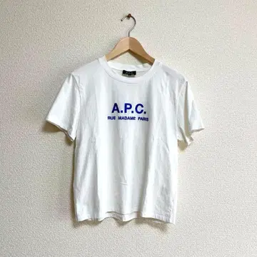 A.P.C. 화이트 반팔 셔츠
