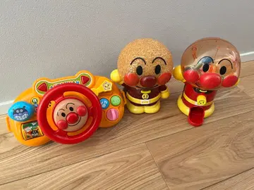 호빵맨 핸들 완구 라이트 가챠가챠 세트