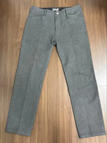 SCHOTT BROS. 그레이 펠트 팬츠