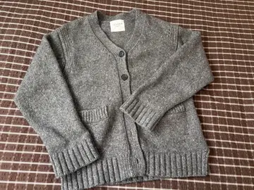 HELDER 그레이 버튼 가디건