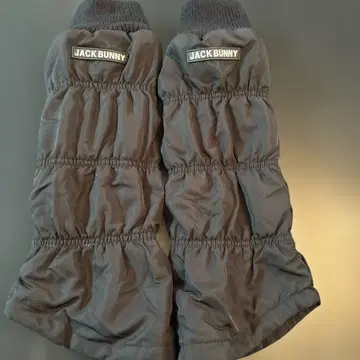 새상품급 JACK BUNNY 레그 워머 블랙