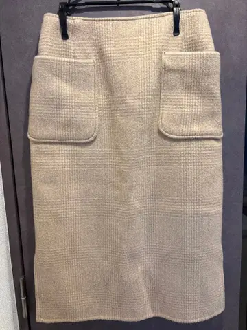 바빌론 울 리버 타이 스커트