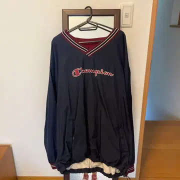 Champion 나일론 자켓 XL 네이비
