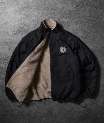 kutir 리버서블 나일론 보아 블루종