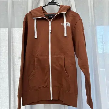 새상품 THE NORTH FACE 브라운 풀 집업 후드티