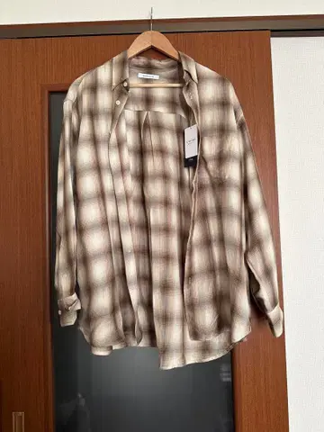 B.C STOCK 체크 셔츠 택 포함 새상품