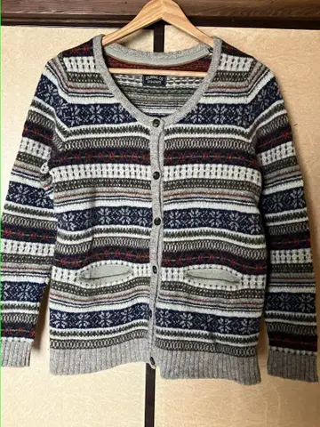 저널 스탠다드 노르딕 무늬 니트