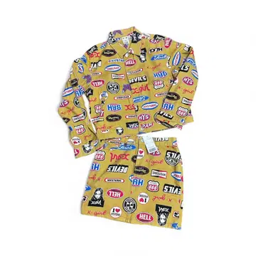 HYSTERIC GLAMOUR x X-girl set up