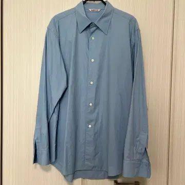 AURALEE WASHED FINX TWILL SHIRT