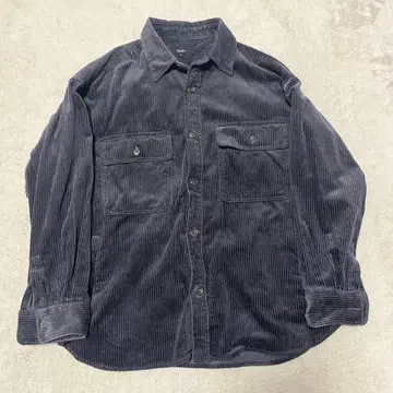 BEAMS HEART 코듀로이 셔츠 자켓 M 그레이