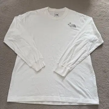 THE NORTH FACE 롱 슬리브 플라워 로고 티 M