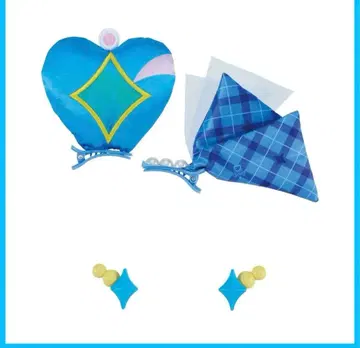 너와 아이돌 프리큐어 큐어 윙 변신 의상 머리 장식 귀찌