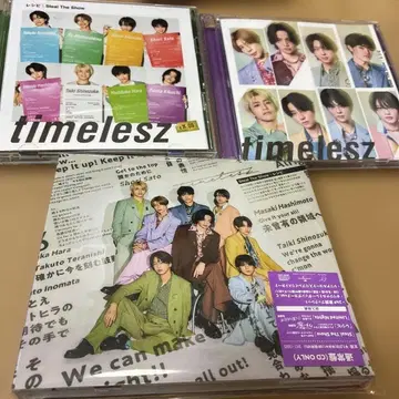 timelesz Steal The Show 레시피 3형태 Blu-ray