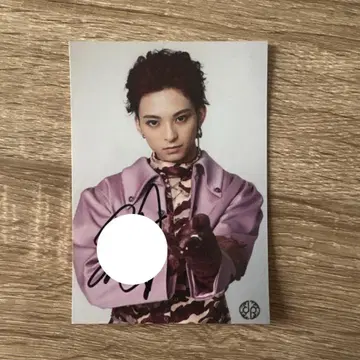 사이키 하루쿠 사인 포함 브로마이드 [ 류구죠 ]