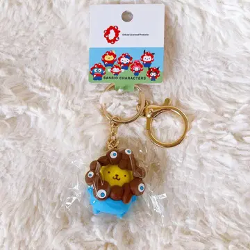 산리오 미야쿠미야쿠 변신 키링 파스텔 컬러 폼폼푸딩 새상품