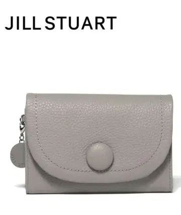 JILL STUART 이단 접이식 지갑 그레이