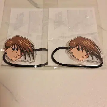 건담 W 트로와 얼굴 얼굴 얼굴 머리끈 2개 세트 2