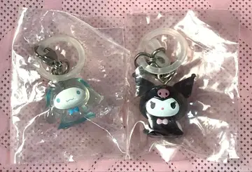 레어 단종 산리오 메지루시 액세서리 2개 세트