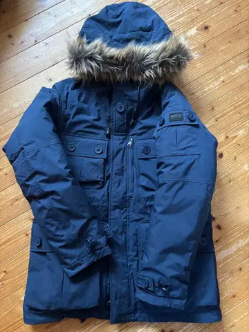 남성용 다운 코트 에이글 AIGLE L 사이즈