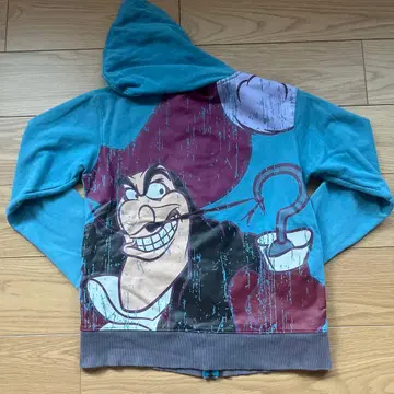 집업 후드티 후크 선장 도쿄 디즈니 리조트