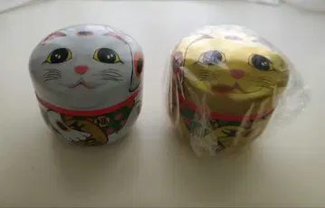 마네키네코 디자인 브라운 통 ( 화이트 골드 )