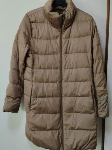 유니클로 다운 롱 코트 XL