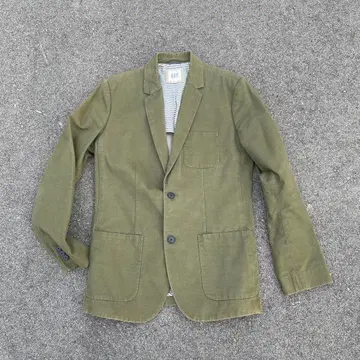GAP 테일러드 자켓 XS 올리브