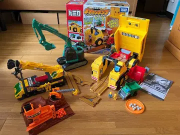 토미카 미니카 세트 건설 현장