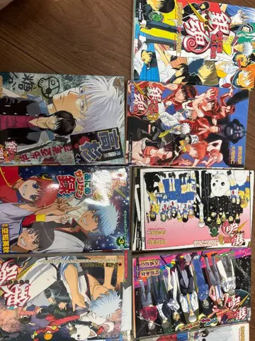 은혼 소설 애니메이션 코믹스 캐릭터북 세트