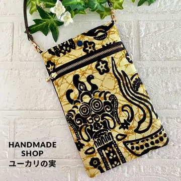 [ 재판매 ] 인도네시아 바틱 스마트폰 파우치