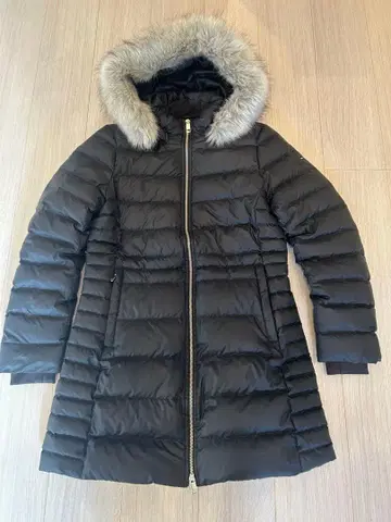 TOMMY HILFIGER 블랙 다운 자켓 M