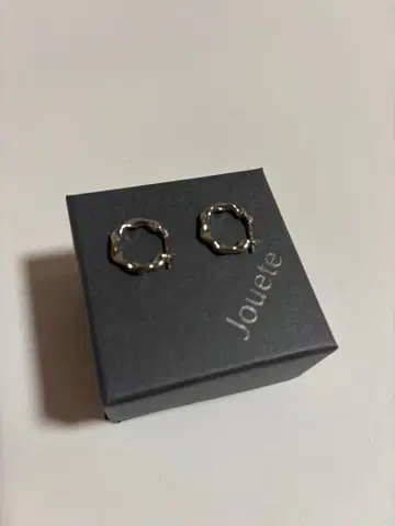 Jouete 후프 귀걸이 실버