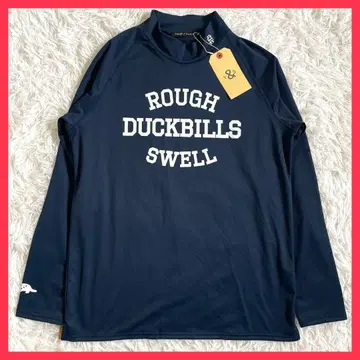 새상품 미사용 라프앤스웰 모크넥 네이비 M 골프