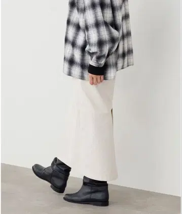 [ IENA ] 몰스킨 스트레치 타이트 스커트