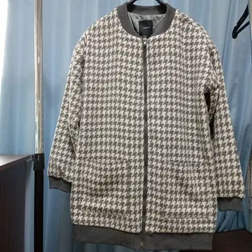 새상품 FOREVER 21 하운드 투스 패턴 자켓