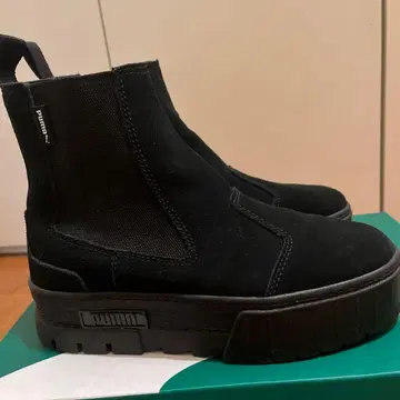 PUMA 사이드 고어 부츠 블랙