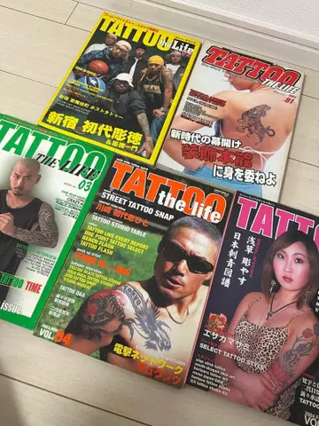 TATTOO THE ART 5세트 타투 더 아트