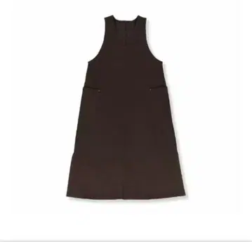 시마무라 푸우산 오버롤 스커트 브라운 L 사이즈