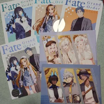 Fate Grand Order 클리어 파일 로손 전 6종 새상품