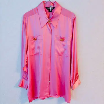 즉시 구매 노베스파지오 실크 블라우스 셔츠 상의 핑키&다이앤