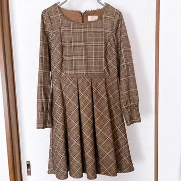 Cherite by PRIME PATTERN 체크 원피스