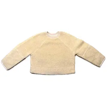 nanushka 베이지 보아 상의 S 사이즈