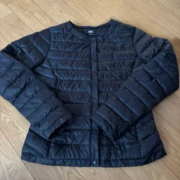 UNIQLO 블랙 다운 자켓 S [새상품급]