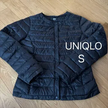 UNIQLO 블랙 다운 자켓 S [새상품급]