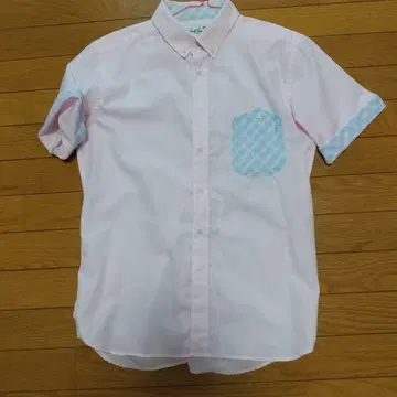 아넬 라자 반팔 셔츠 핑크