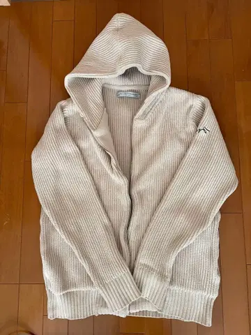 CALL&RESPONSE 콜앤드레스폰스 몰 니트 지퍼 후드티 L