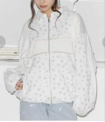 merry jenny [ WEB 한정판 ] floral 콤비 트랙 자켓