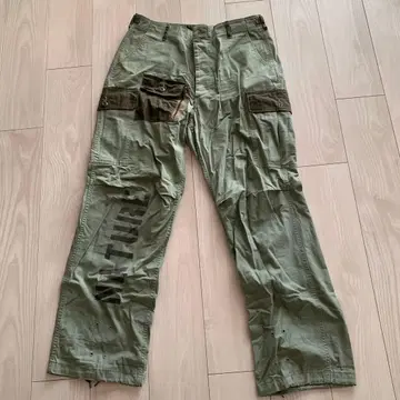 테라카도 지몬/네이처 지몬 밀리터리 카고 팬츠 GODWIND 별주/일본제