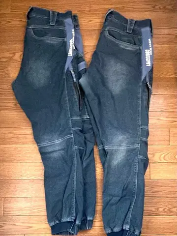 토라이치 데님 카고 조거 팬츠 LL 8860-235 중고품 2세트